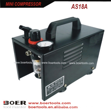 1 / 6HP mini compressor portátil com proteção